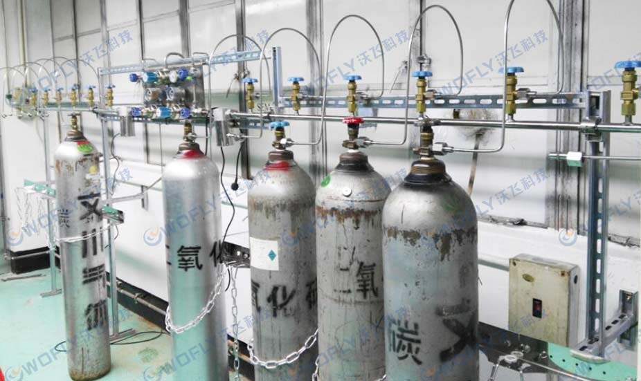 日清五金塑胶(深圳)有限公司二氧化碳汇流排集中供气系统